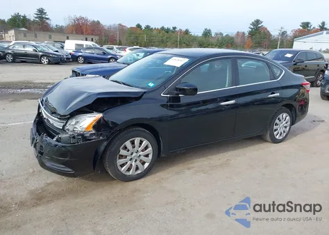 2014 Nissan Sentra S из США, поврежденный, VIN 3N1AB7AP7EY319236